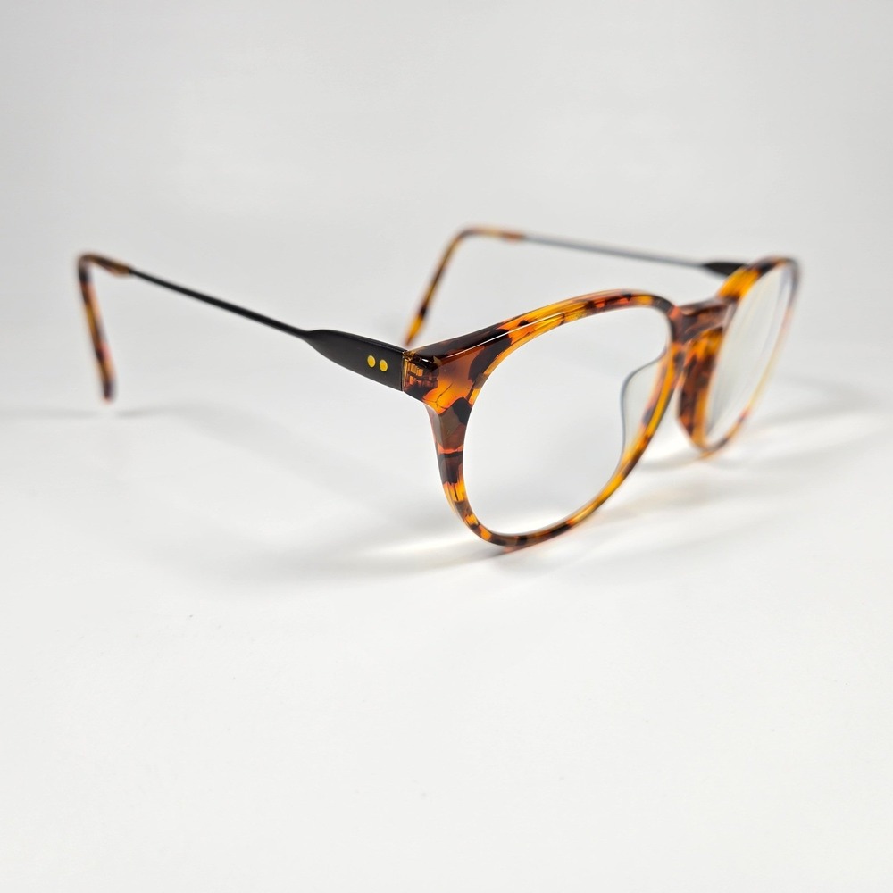 Blue Moon Eyeglasses Frames BM 6006 Tortoise Shell Full Rim Round 49-20-145 EUC
